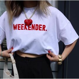 футболка жіноча LR25 white р.one size "Lora" недорого оптом від прямого постачальника