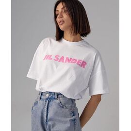 футболка жіноча LR29 white р.one size "Lora" недорого оптом від прямого постачальника