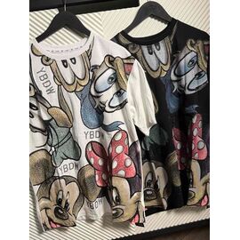 футболка жіноча LR35 black р.one size "Lora" недорого оптом від прямого постачальника