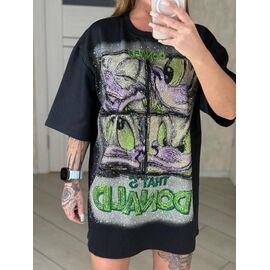 футболка жіноча LR40 black р.one size "Lora" недорого оптом від прямого постачальника