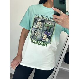 футболка жіноча LR5 mint р.one size "Lora" недорого оптом від прямого постачальника