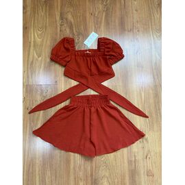 Фотография Костюм детский на девочку 268 brown р.128-152 "Dingo" недорого оптом от прямого поставщика