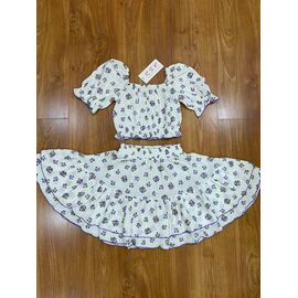 Сукня дитяча легка на дівчинку 299 white р.134-158 "RSV" недорого оптом від прямого постачальника