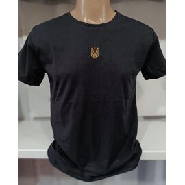 Фотография Футболка мужская FI1004 black р.46-54 "sss Annet" недорого оптом от прямого поставщика