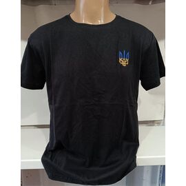 Футболка чоловіча FI1005 black р.46-54 "sss Annet" недорого оптом від прямого постачальника