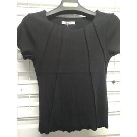 Фотография Футболка женская DM29 black р.S-M "Dream" недорого оптом от прямого поставщика