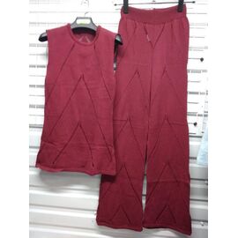 Фотография Костюм женский DM8 wine р.44-48 "Dream" недорого оптом от прямого поставщика