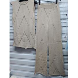 Фотография Костюм женский DM9 beige р.44-48 "Dream" недорого оптом от прямого поставщика
