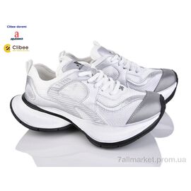 Кросівки дитячі модні Весна/осінь D86061 white (5 пар р.35-39) "Clibee-Doremi" недорого оптом від прямого постачальника