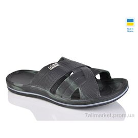 Фотография Шлепки мужские пляжные Лето Олімп М204 камуфляж (8 пар р.40-45) "Progress" недорого оптом от прямого поставщика