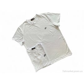 Футболка чоловіча Літо D1-1 white (5 шт. р.сіткаXL-5XL) "Verton" недорого оптом від прямого постачальника