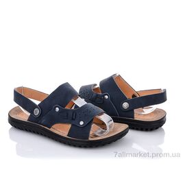 Сандалії дитячі літні Літо L9107 blue (8 пар р.31-36) "Obuvok" недорого оптом від прямого постачальника