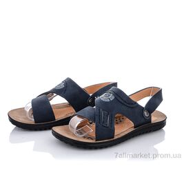 Сандалії дитячі літні Літо L9108 blue (8 пар р.31-36) "Obuvok" недорого оптом від прямого постачальника