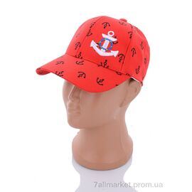 Фотография Кепка детская Лето 007-5 red (5 шт. р.сетка 48-50) "KUINH" недорого оптом от прямого поставщика