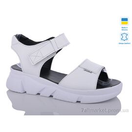 Босоніжки жіночі літні Літо 1704-1 білий (6 пар р.36-40) "Sali" недорого оптом від прямого постачальника