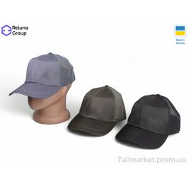 Фотография Кепка для мужчин Лето N2002-1 mix (5 шт. р.сетка ) "Reluna Group" недорого оптом от прямого поставщика
