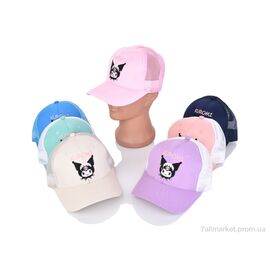 Кепка дитяча Літо 7003-1 mix (5 шт. р.сітка48-50) "KUINH" недорого оптом від прямого постачальника