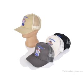 Кепка дитяча Літо 7003-3 mix (5 шт. р.сітка48-50) "KUINH" недорого оптом від прямого постачальника