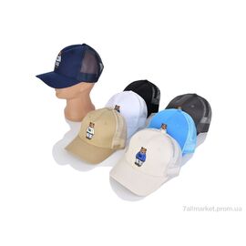 Фотография Кепка детская Лето 7005-2 mix (5 шт. р.сетка 50-52) "KUINH" недорого оптом от прямого поставщика