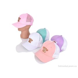 Фотография Кепка детская Лето 7007-3 mix (5 шт. р.сетка 50-52) "KUINH" недорого оптом от прямого поставщика