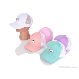Фотография Кепка детская Лето 7008-3 mix (5 шт. р.сетка 50-52) "KUINH" недорого оптом от прямого поставщика