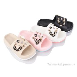 Шльопанці жіночі полегшені Літо NUO1 mix (12 пар р.36-41) "Deshman" недорого оптом від прямого постачальника