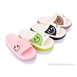 Шльопанці жіночі полегшені Літо YLE18 mix (12 пар р.36-41) "Deshman" недорого оптом від прямого постачальника