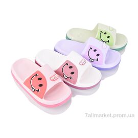 Шльопанці жіночі полегшені Літо M17 mix (12 пар р.36-41) "Deshman" недорого оптом від прямого постачальника