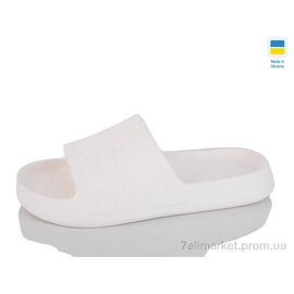 Шльопанці жіночі полегшені Літо ML112 Білий (6 пар р.36-41) "M&L  Alex13" недорого оптом від прямого постачальника