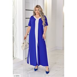 Фотография Женское платье БАТАЛ р.66-68;70-72 (5цв) "LETTI" купить недорого от прямого поставщика