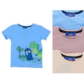 Фотография Футболка детская на мальчика 30424-0 mix р.3-6 "OL" недорого оптом от прямого поставщика