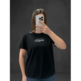 футболка жіноча 25073 black р.44-50 "G.L.S.A" недорого оптом від прямого постачальника