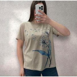футболка жіноча 25072 beige р.46-50 "G.L.S.A" недорого оптом від прямого постачальника