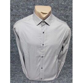Сорочка чоловіча 4453 grey р.3XL-5XL "ROLADA" недорого оптом від прямого постачальника