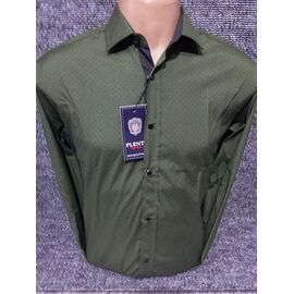 Фотография Рубашка мужская 4456 khaki р.3XL-5XL "ROLADA" недорого оптом от прямого поставщика
