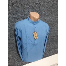 Фотография Рубашка мужская 4482 blue р.S-2XL "ROLADA" недорого оптом от прямого поставщика