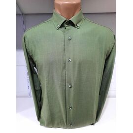 Фотография Рубашка мужская 4484 green р.S-2XL "ROLADA" недорого оптом от прямого поставщика