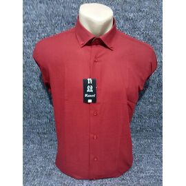 Сорочка чоловіча 4494 wine р.3XL-5XL "ROLADA" недорого оптом від прямого постачальника