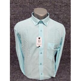 Сорочка чоловіча 4503 l.blue р.3XL-5XL "ROLADA" недорого оптом від прямого постачальника