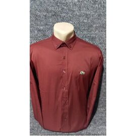 Сорочка чоловіча 4506 wine р.S-2XL "ROLADA" недорого оптом від прямого постачальника