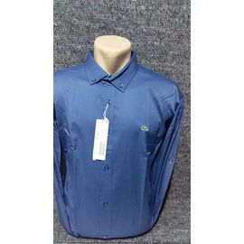 Сорочка чоловіча 4507 navy р.S-2XL "ROLADA" недорого оптом від прямого постачальника