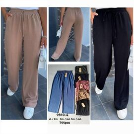 Фотография Штаны женские 9812-4 mix р.44-56 "Hoan" недорого оптом от прямого поставщика