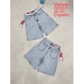 Фотография Шорты женские F82003 grey р.25-30 "Vanver" недорого оптом от прямого поставщика