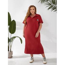 Сукня літня жіноча 455 red р.50-60 "ZLATA" недорого оптом від прямого постачальника