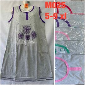 Фотография Ночнушка женская M025 mix р.58-66 "WHITE" недорого оптом от прямого поставщика