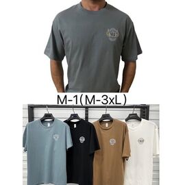 Футболка чоловіча RZ-M1 black р.M-3XL "Annet" недорого оптом від прямого постачальника