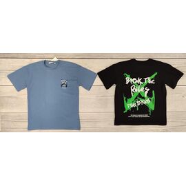 футболка дитяча на хлопчика YT4563-1 black р.9-13 "Annet" недорого оптом від прямого постачальника