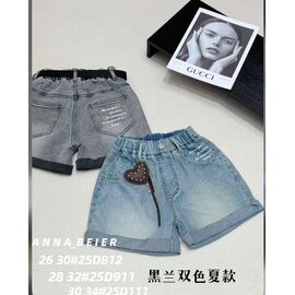 Фотография Шорты детские на девочку 25D812 grey р.26-30 "Major" недорого оптом от прямого поставщика