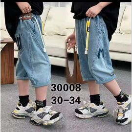 Фотография Бриджи детские на мальчика 30008 blue р.30-34 "Major" недорого оптом от прямого поставщика