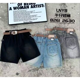 Фотография Шорты детские на девочку 8261 grey р.26-30 "Major" недорого оптом от прямого поставщика